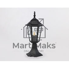 Светильник Ambrella light ST2023 BK/CL черный/прозрачный IP54 E27 max 40W D150*400