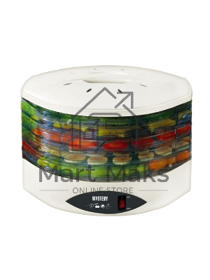 Сушилка для овощей и фруктов Mystery MDH-322 белый 250W