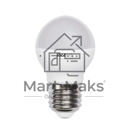 Лампа светодиодная PLED-SP-G45 7Вт шар 3000К тепл. бел. E27 540лм 230В JazzWay 1027863-2