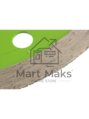 Диск алмазный Сибртех отрезной сплошной, 125 х 22,2 мм