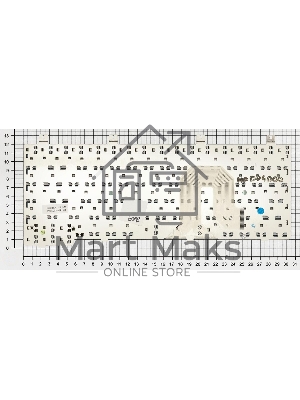 Клавиатура для ноутбука HP Pavilion DV4000 DV4100 DV4200 DV4300 DV4400 черная