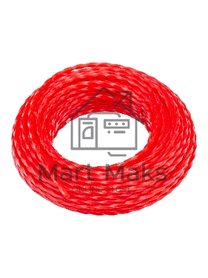 Леска для триммера витой квадрат 3,0 мм х 15 м MTX