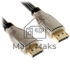 Кабель V1.2 ver1.2 DisplayPort (m) DisplayPort (m) 2м черный