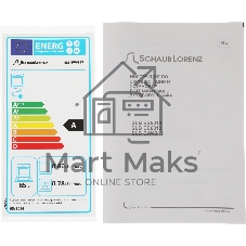 Встраиваемая электрическая духовка Schaub Lorenz SLB EW6313 59.5х59.5x61 см, 58л, 9 режимов работы, механические переключатели, механический таймер, белая эмаль/ручки цвета нержавеющая сталь