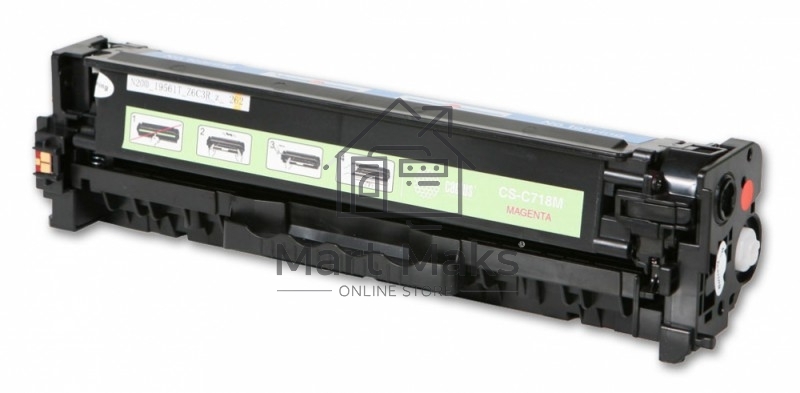 Картридж лазерный Cactus CS-C718M пурпурный (2900 стр.) для Canon i-Sensys MF8330/MF8340/MF8350/MF8360/MF8540/MF8580/LBP7200/7210/7660/7680
