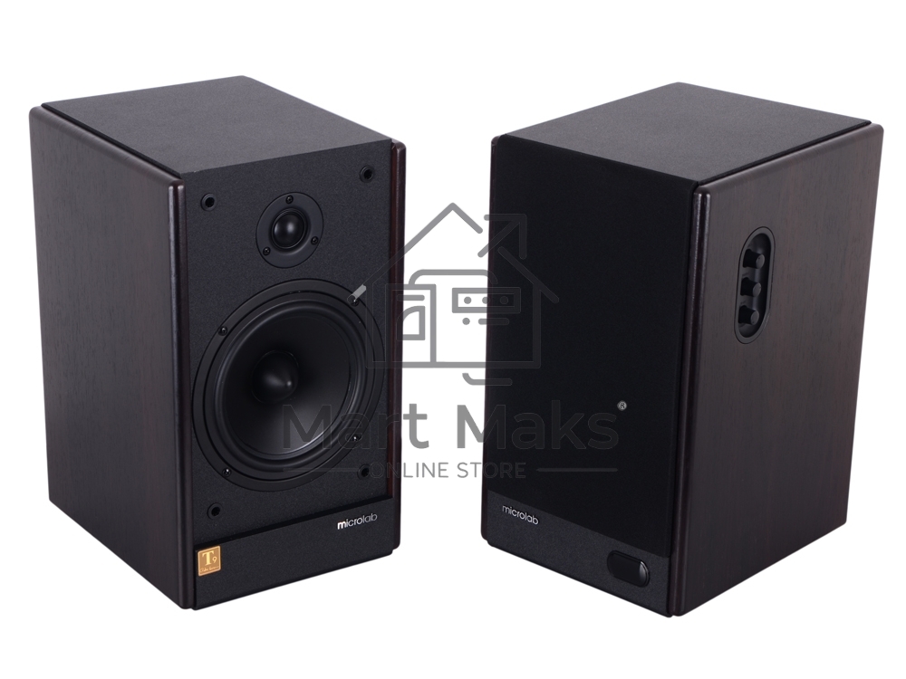 Колонки MICROLAB SOLO-6C дерево 2.0, 100 Вт RMS, 55Hz-20000Hz, ПДУ NEW