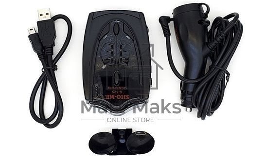 Радар-детектор Sho-Me G-525 Signature GPS приемник