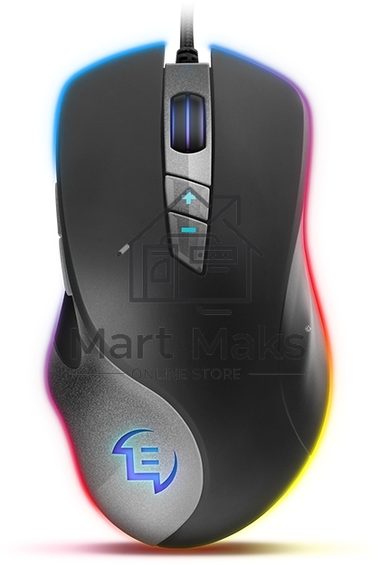 Мышь проводная SVEN RX-G970 черный, 4000 dpi, USB, кнопки - 7