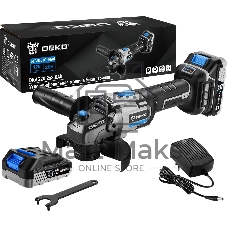 Угловая шлифовальная машина Deko DKAG20 9000об/мин рез.шпин.:M14 d=125мм