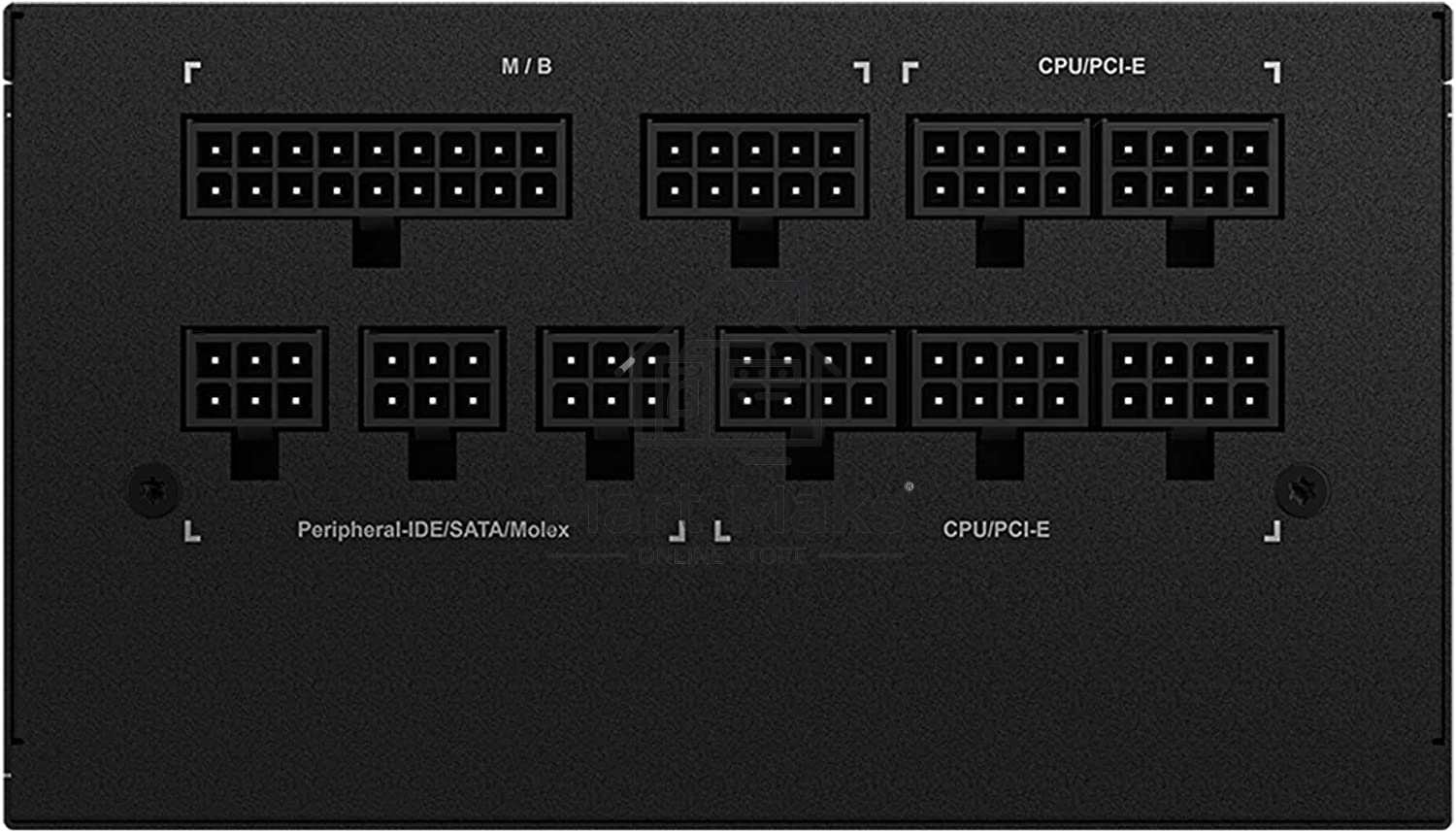 Блок питания Gigabyte ATX 1000W GP-UD1000GM 80 PLUS gold (24+4+4pin) APFC 120mm fan 8xSATA Cab Manag RTL