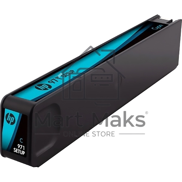 Картридж струйный HP 971 CN622AE голубой для HP OJ Pro X476dw/X576dw/X451dw/X551dw (2500стр.)