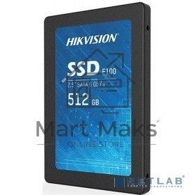 Накопитель SSD Hikvision E100, 512Gb, 2.5