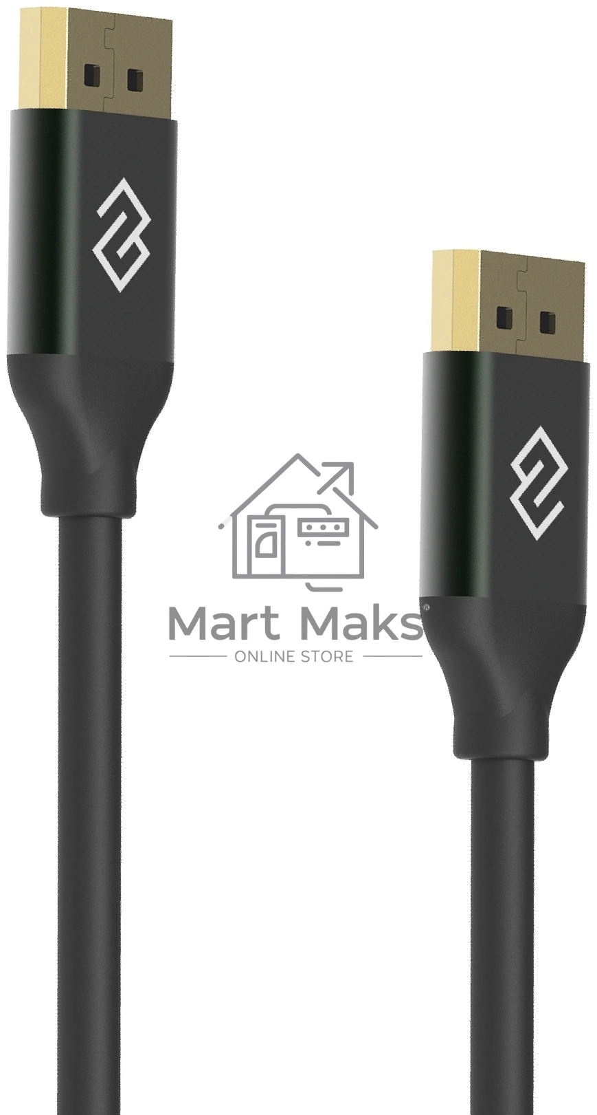 Кабель аудио-видео Digma V1.4 DisplayPort (m)/DisplayPort (m) 1.5м. черный (D-DP-V1.4-1.5M)