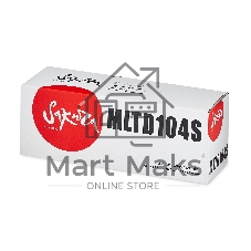 Комплект MLTD104S Sakura из 2х картриджей для Samsung, черный, 1500 к.