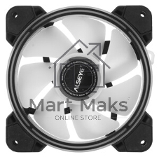 Вентилятор для корпуса Alseye Halo 4.0-B kit (3шт.) черный, 120 мм, 1300 об/мин, 24.8 дБ, 4 pin