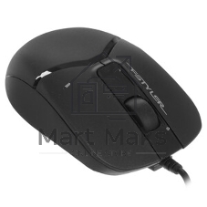 Мышь проводная A4Tech Fstyler FM12S черный, 1200 dpi, USB, кнопки - 3