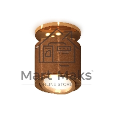 Светильник Ambrella Light XS7404120 SCF/PYG кофе песок/золото желтое полированное MR16 GU5.3 (N7929, C7404, N7004)