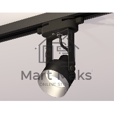 Светильник Ambrella light XT6602043 PBK/MCH черный полированный/хром матовый MR16 GU10 (C6602, N6133)