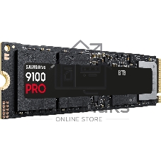 Накопитель SSD Samsung M.2 2280 8TB 9100 PRO черный Client SSD PCIe Gen5x4 with NVMe, 14800/13400, MTBF 1.5M, 3D NAND, 8192MB, 4800TBW, 0,33DWPD