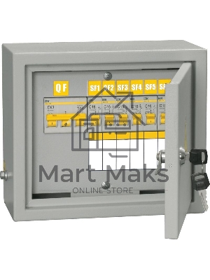 Щит ОЩВ-6/ОЩВ-3-63-6-0 (ВВ63А 6х16А) IP31 ИЭК MSM10-3N-06-31