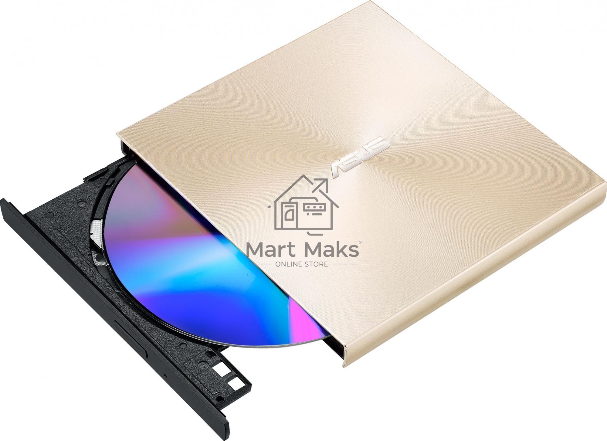 Привод DVD-RW Asus SDRW-08U8M-U золотистый USB Type-C ultra slim M-Disk внешний RTL
