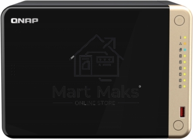 Сетевое хранилище NAS Qnap Original TS-664-8G 6-bay настольный Celeron N5095