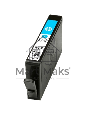 Картридж струйный HP 912 3YL77AE голубой (315стр.) для HP OfficeJet 801x/802x