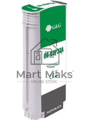 Картридж струйный G&G GG-B3P23A №727 фото черный (130 мл) для HP DJ T920/T1500