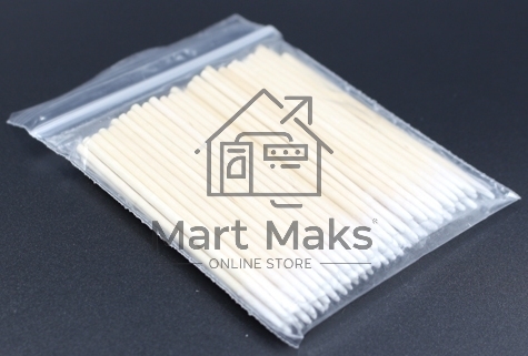 Тонкие ватные палочки 100 шт.