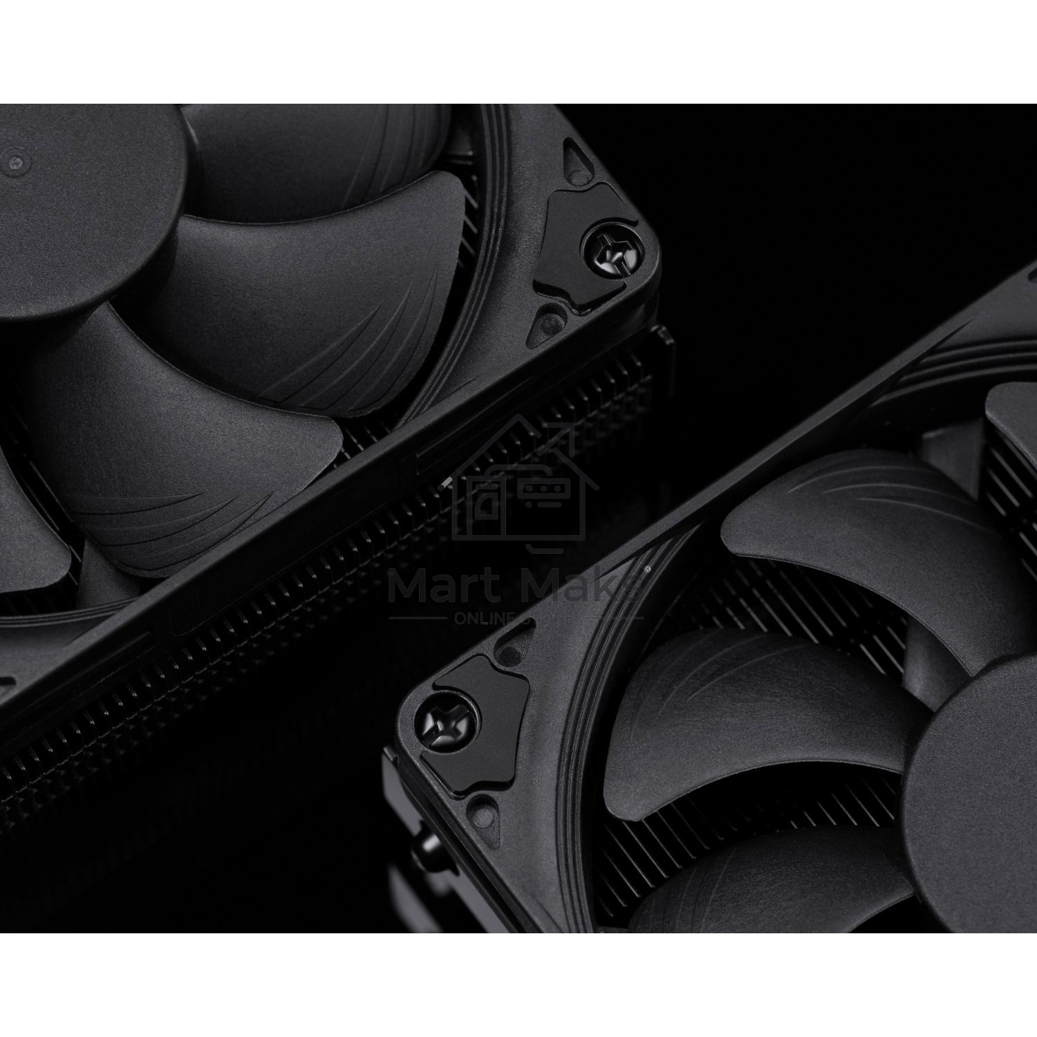 Кулер для процессора/ CPU Cooler Noctua NH-L9i-17xx chromax.black (59W, 4-pin PWM, 37mm, Al/Cu, 2x6mm, 1x92x92x14mm, 33.84CFM, 23.6dBA, 2500RPM, S: 1851/1700, Black)