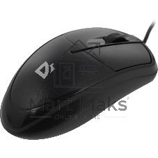 Мышь проводная Defender Trace MB-989 черный, 1000 dpi, USB, кнопки - 3