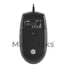 Комплект клавиатура+мышь Acer OMW141 проводной, USB, 1200 DPI, чёрный