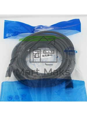 Кабель аудио-видео Behpex HDMI (m)/HDMI (m) 20м. черный