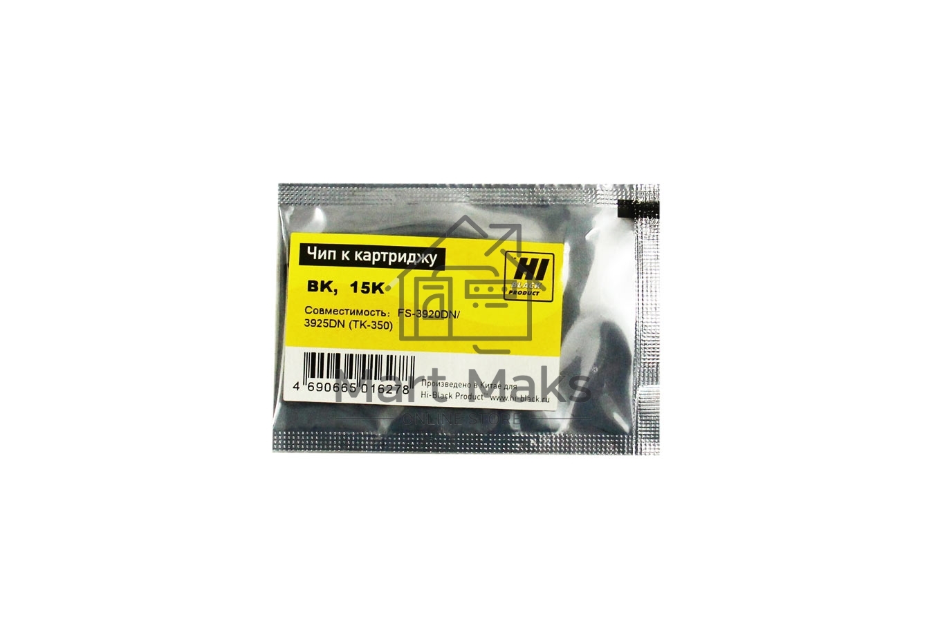 Чип к картриджу Kyocera FS-3920DN /3925DN (Hi-Black) new, 15k, TK-350