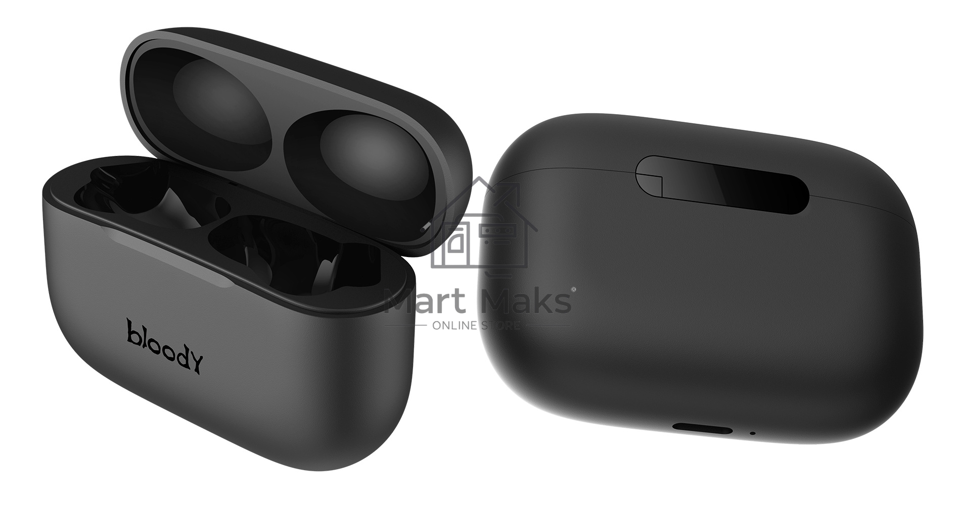 Гарнитура A4Tech Bloody M30 черный  Bluetooth  вкладыши