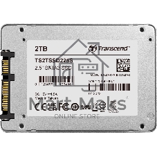 Накопитель SSD Transcend SSD 225S, 2.0Tb, 2.5