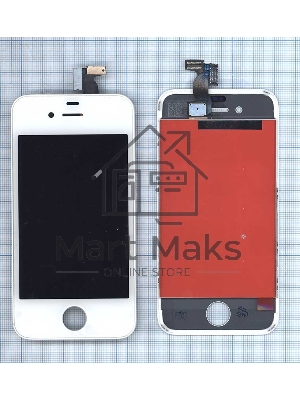 Дисплей для Apple iPhone 4 AAA белый