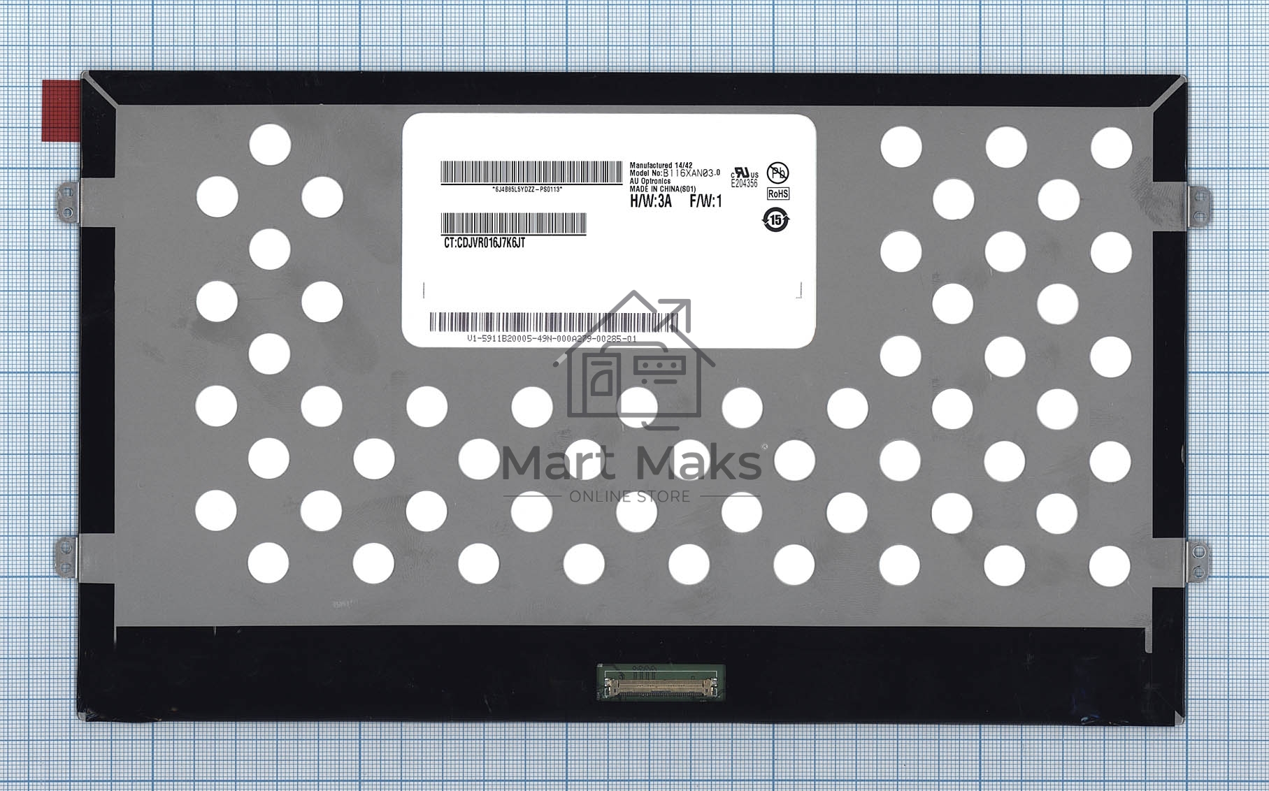 Матрица B116XAN03.0 уши лево/право