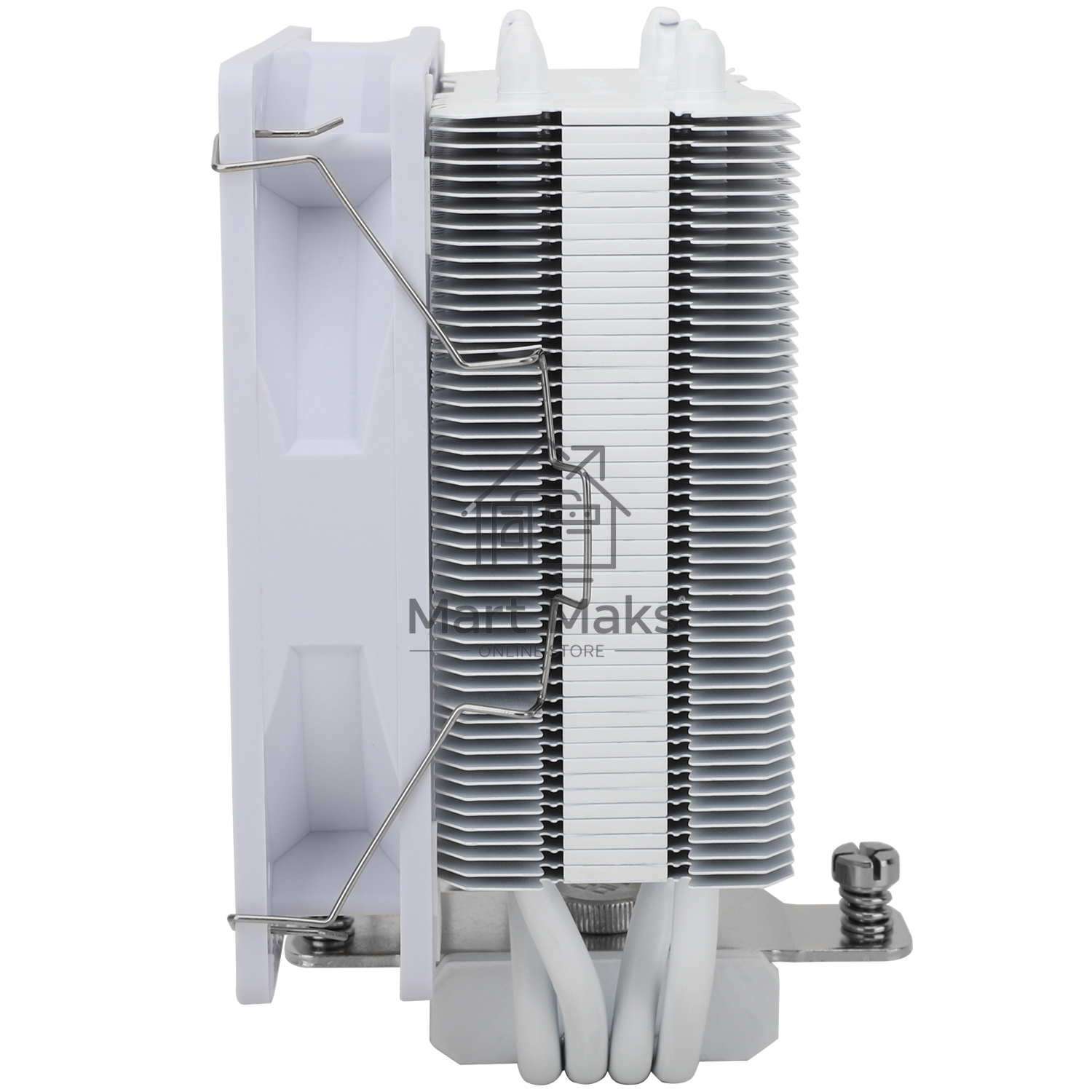 Кулер для процессора Thermalright Assassin X 120 Refined SE белый Argb (4-pin PWM, 148mm, Ni/Cu, 4x6mm, ARGB, 1x120mm, 66.17CFM, 25.6dBA, 1550RPM, S: 1200, 1700, 1851, 115X, AM4, AM5, white)