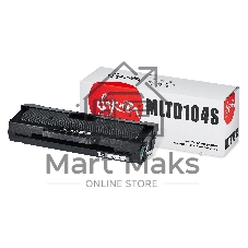 Комплект MLTD104S Sakura из 2х картриджей для Samsung, черный, 1500 к.
