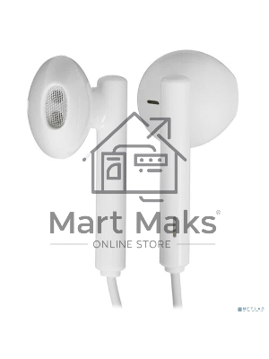 Проводные наушники Hoco M64 белый, внутриканальные, Jack 3.5 мм