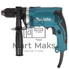 Дрель Makita HP1631K, 710 Вт, сетевая, ударная
