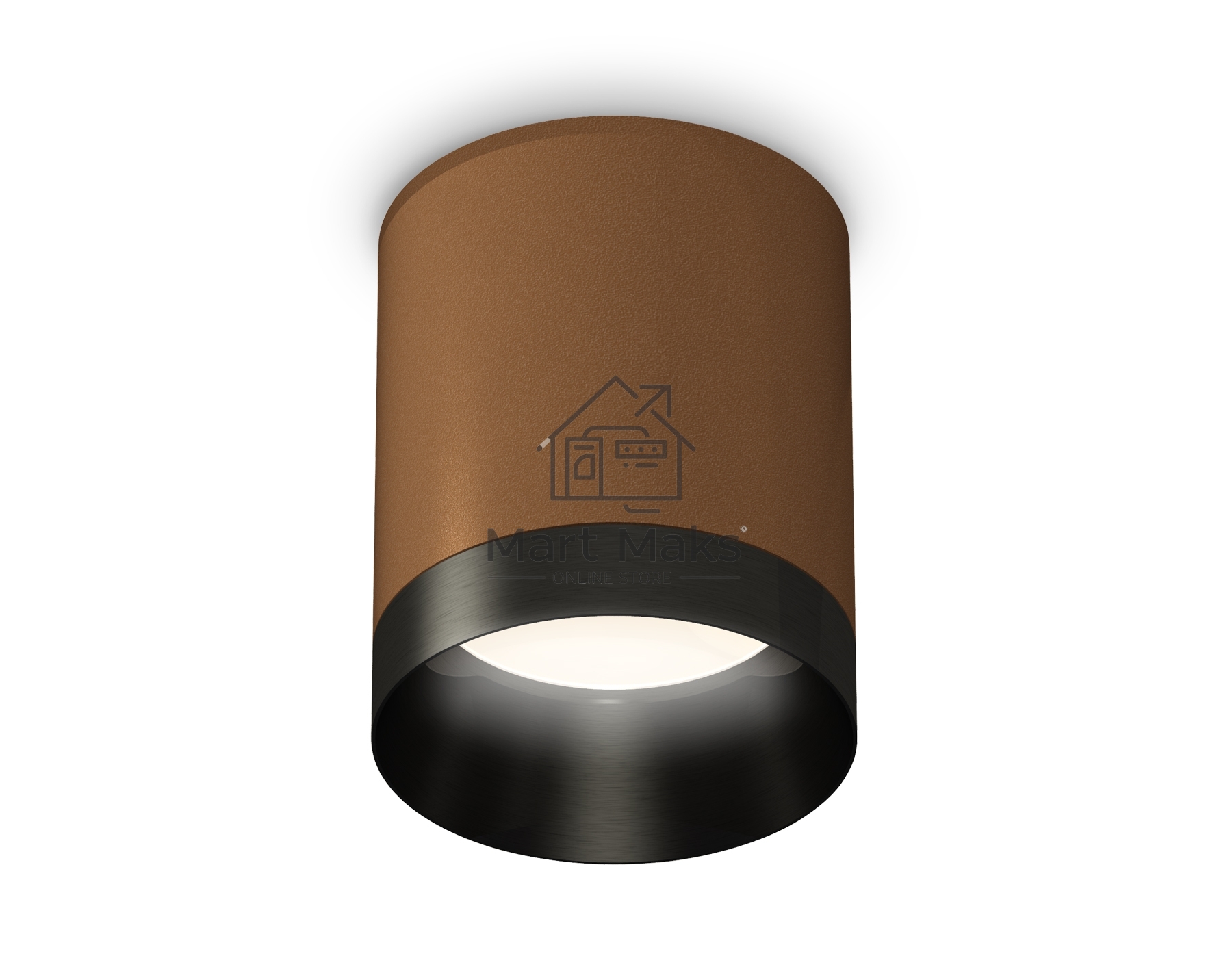 Светильник Ambrella Light XS6304010 SCF/PBK кофе песок/черный полированный MR16 GU5.3 (C6304, N6131)