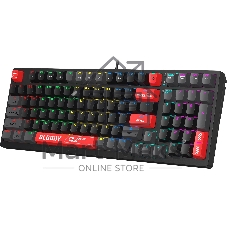 Клавиатура проводная A4Tech Bloody S98 (S98 RED) USB черный/красный