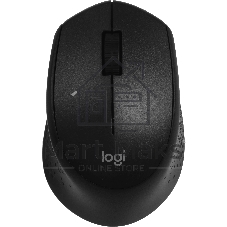 Мышь беспроводная Logitech M280 черный, 1000 dpi, радиоканал, USB, кнопки - 3