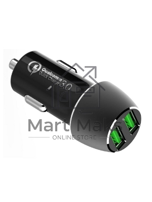 Автомобильное ЗУ ACD ACD-С362Q-V1B 36Вт, 2xUSB QC, 3.6~12В/3А RTL