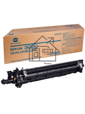 Блок проявки (девелопер) Konica-Minolta DV-512K/A2XN03D для Bizhub C224/284/364/454/554 черный 
