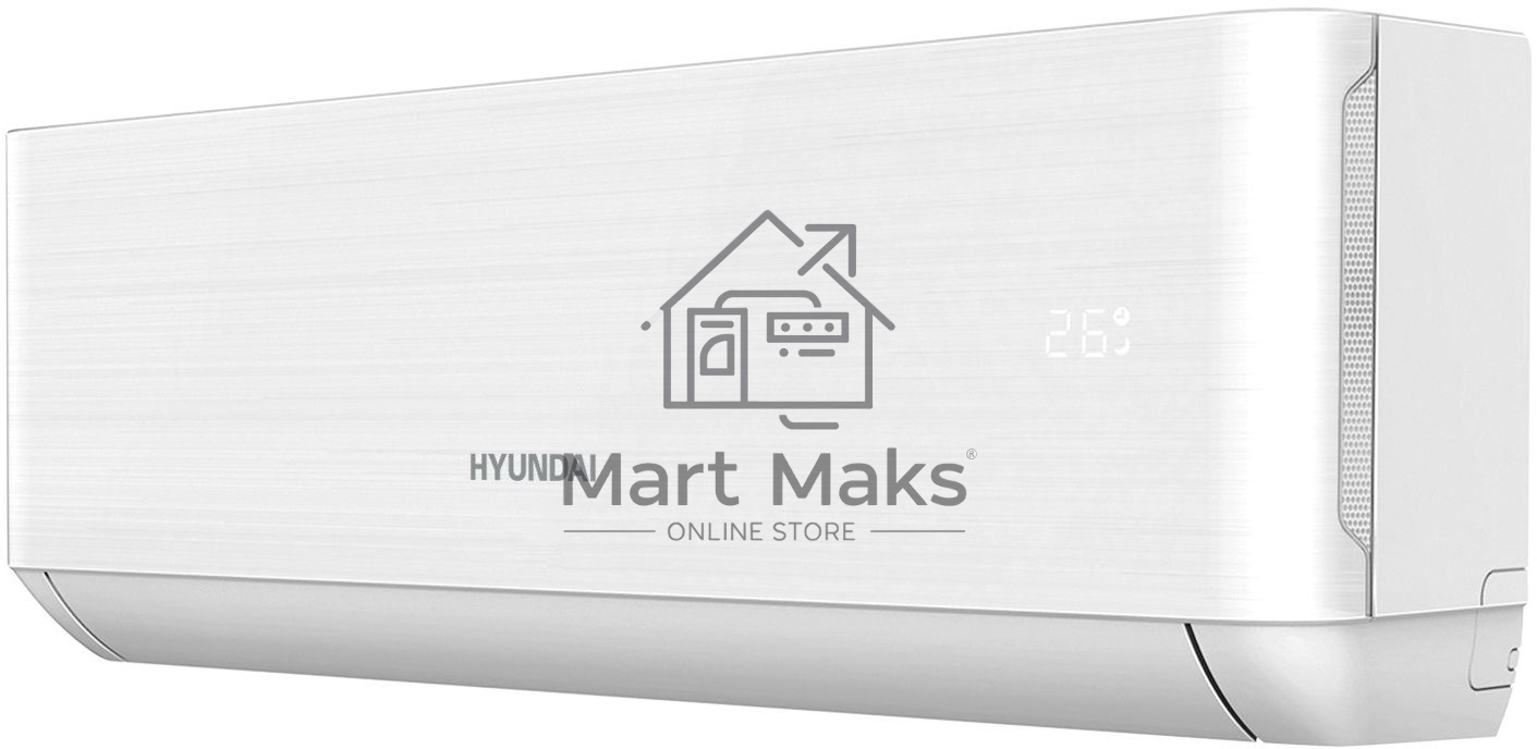 Кондиционер сплит-система Hyundai HAC-07/T-PRO 7000 BTU, 15 м², 27/38 дБ, охлаждение, обогрев, осушение, белый