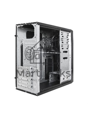 Компьютерный корпус Miditower ExeGate CP-606U-AB400 (ATX, AB400 с вент. 8см, 1*USB/1*USB 3.0, аудио)