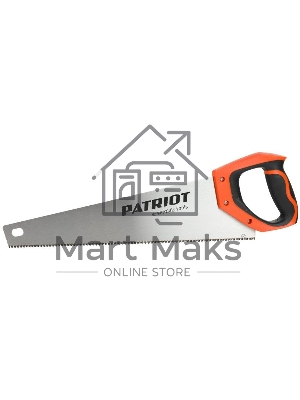 Ножовка Patriot WSP-400S, по дереву, 11 TPI мелкий зуб, 3-х сторонняя заточка, 400мм